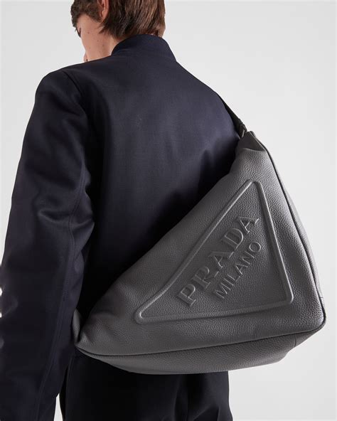 prada triangle bag mens